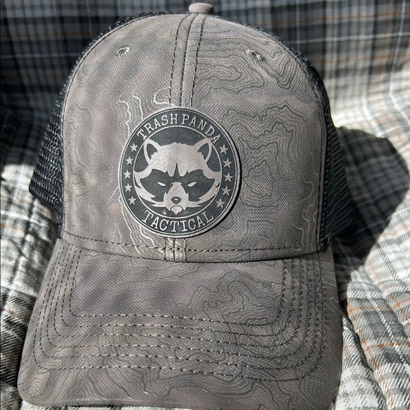 Trash Panda Tactical Gray Camo Hat